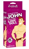 Travel Size John Bachelorette Party Blow Up Doll